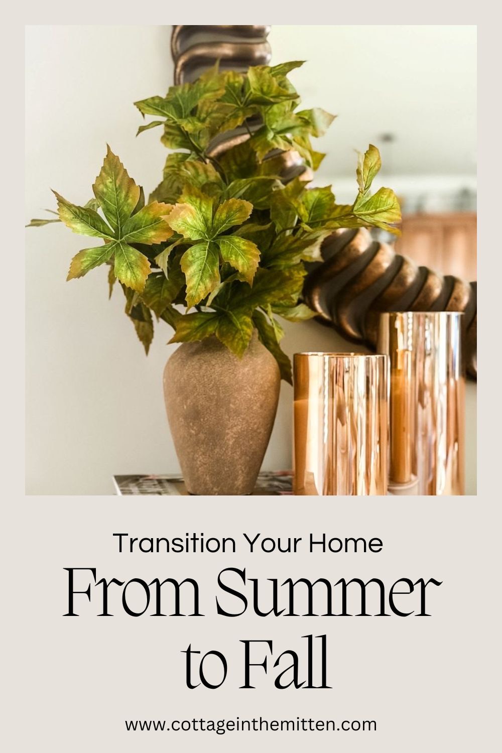 5 Ways to Transition Your Home From Summer to Fall...in an Hour!