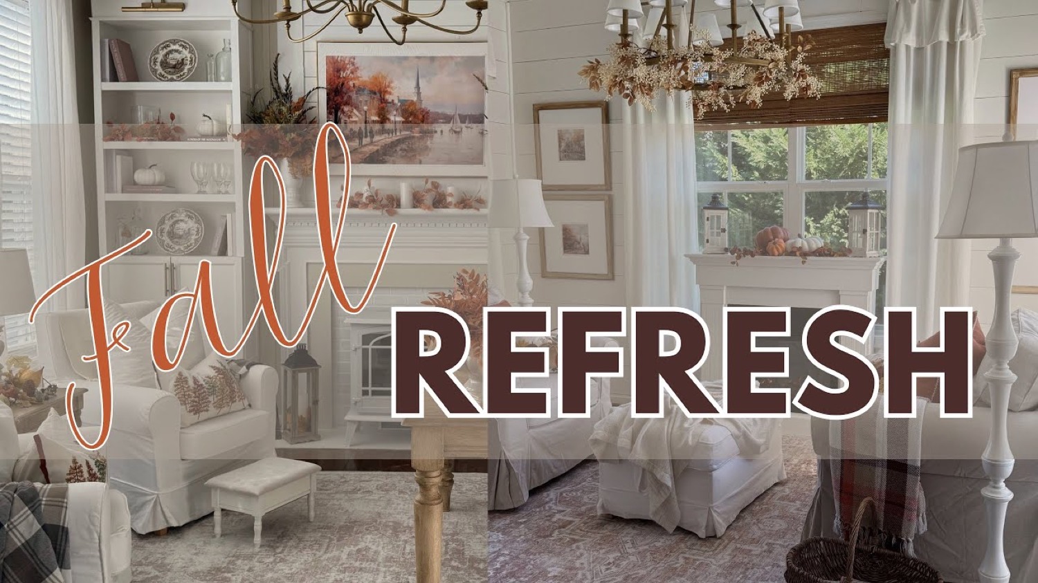 How to Decorate a Cozy Sunroom and Home Office for Fall