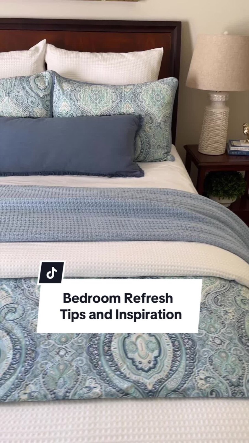 How to Layer Bedding for a Fresh Bedroom Look