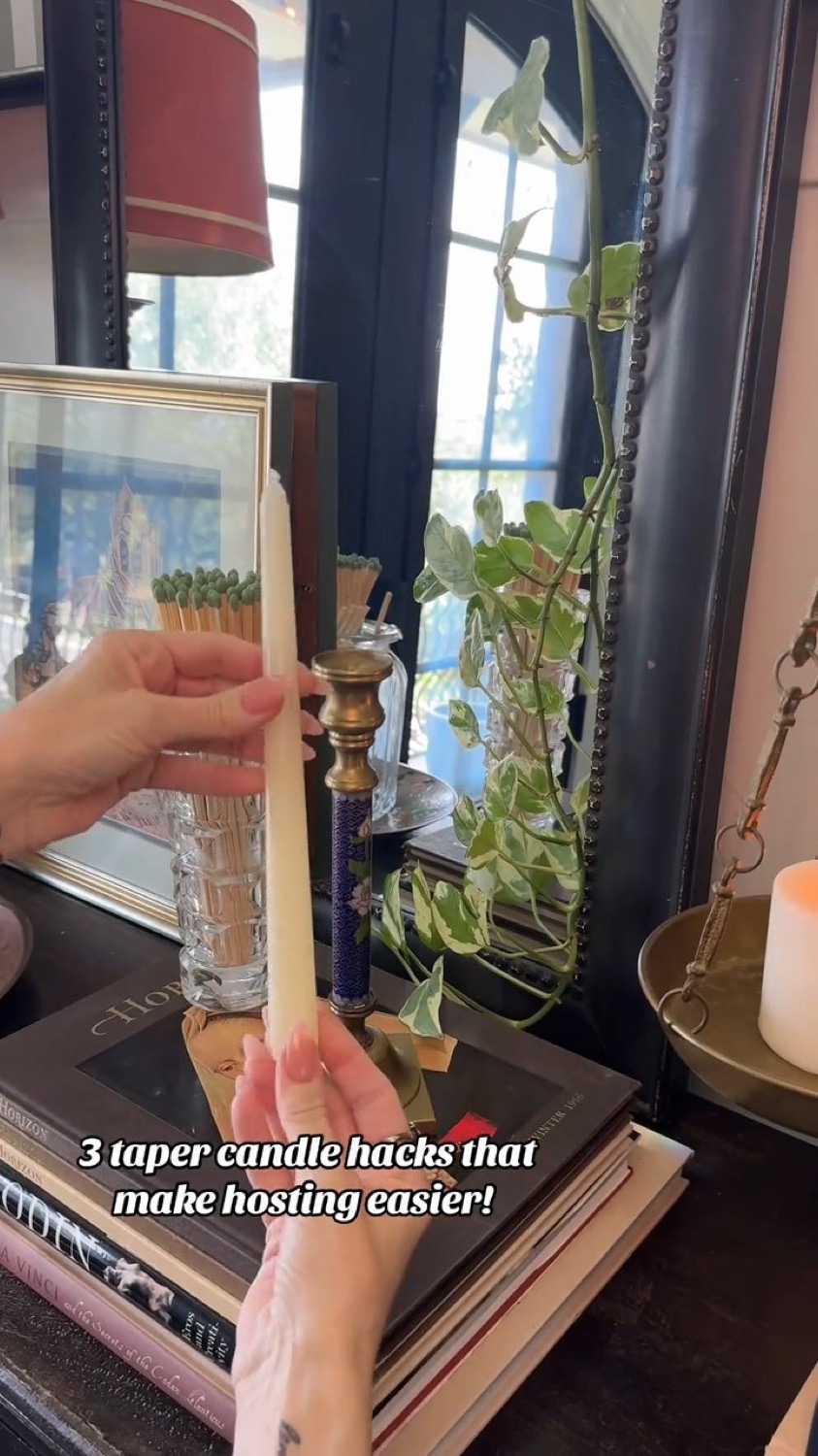 Three Taper Candle Tricks for Stress-Free Hosting
